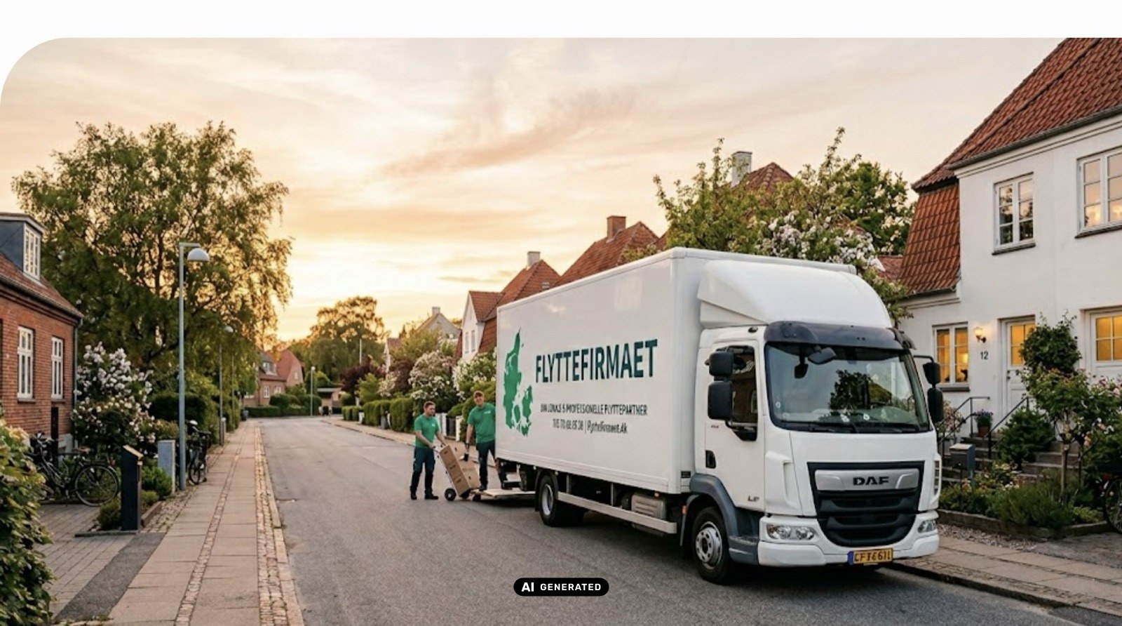 4 flyttemænd i kælder ved siden af et billardbord