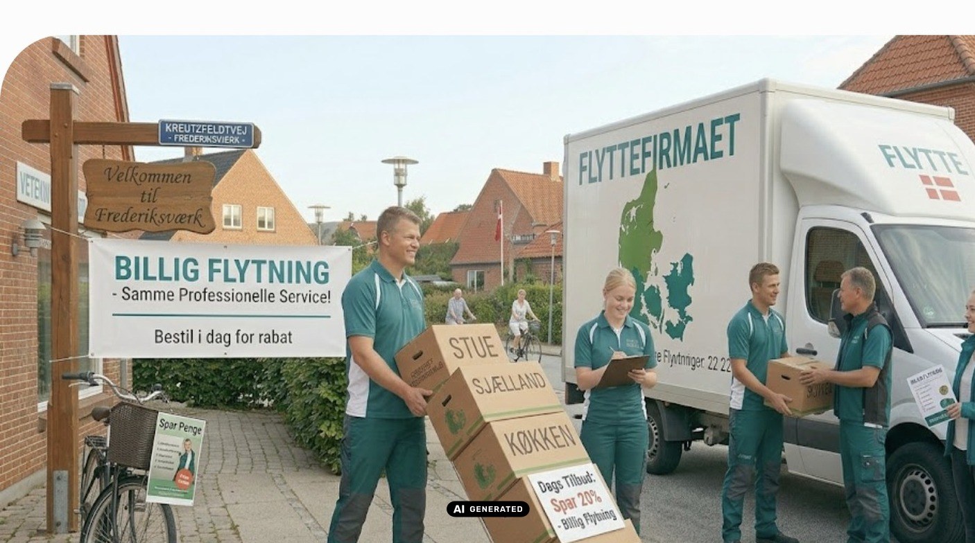 Billigt flyttefirma fundet ved at sammenligne flere flyttetilbud