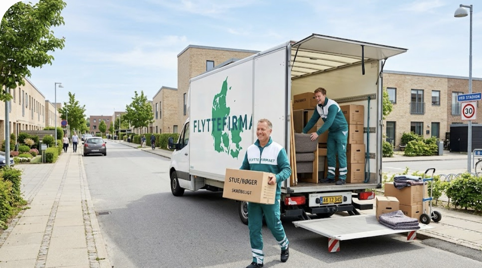 Flyttefirmaet cover Billig Udlandsflytning