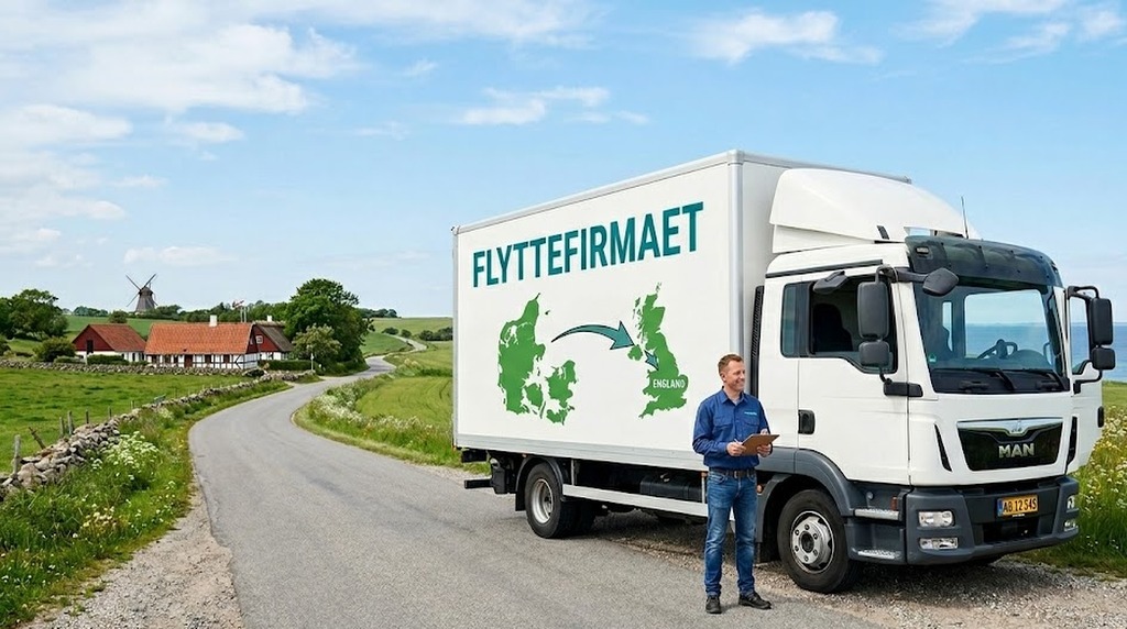 Flyttefirmaet cover flytning england