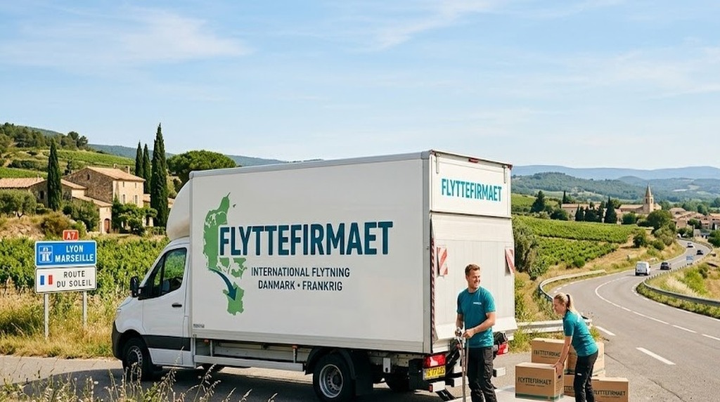 Flyttefirmaet cover flytning frankrig