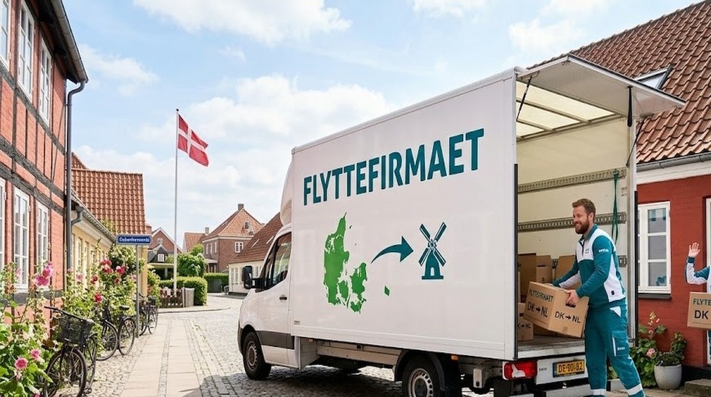 Flyttefirmaet cover flytning til holland