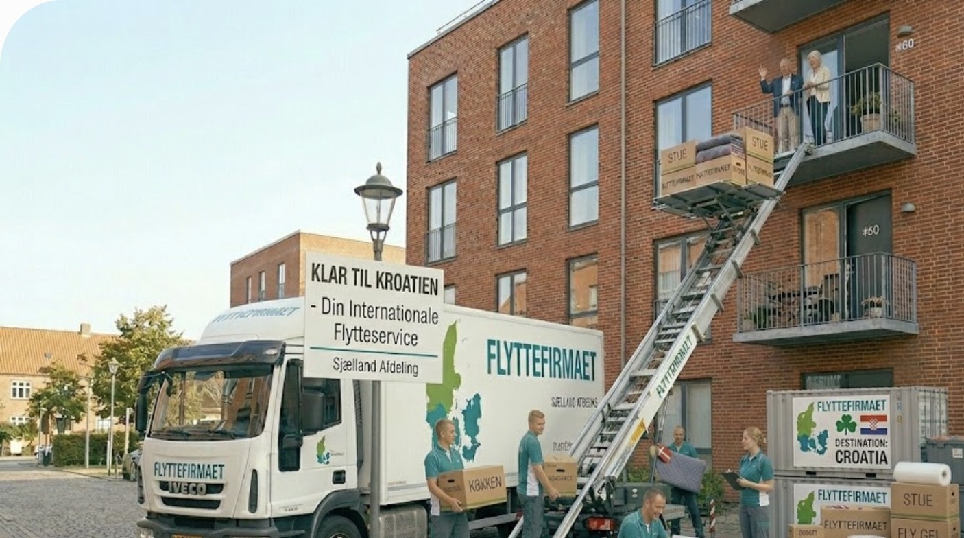 Flyttefirmaet cover Flytning til Kroatien