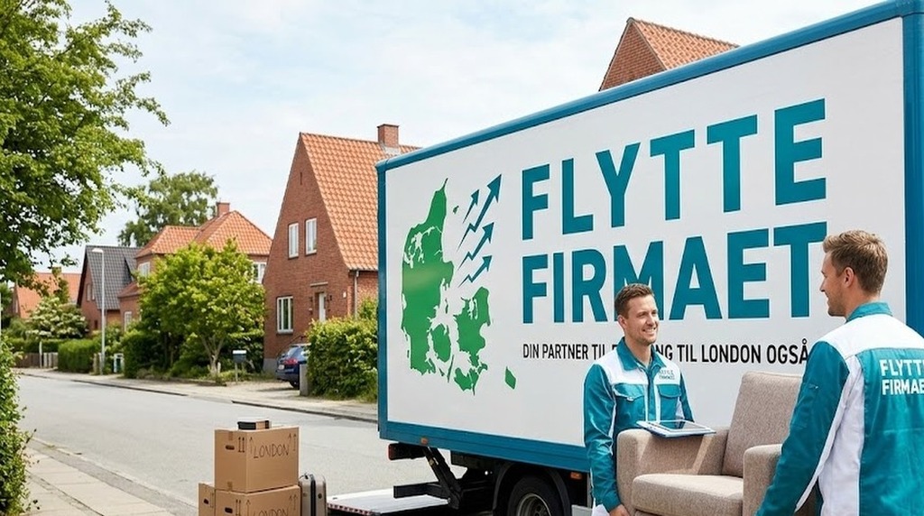 Flyttefirmaet cover flytning til london