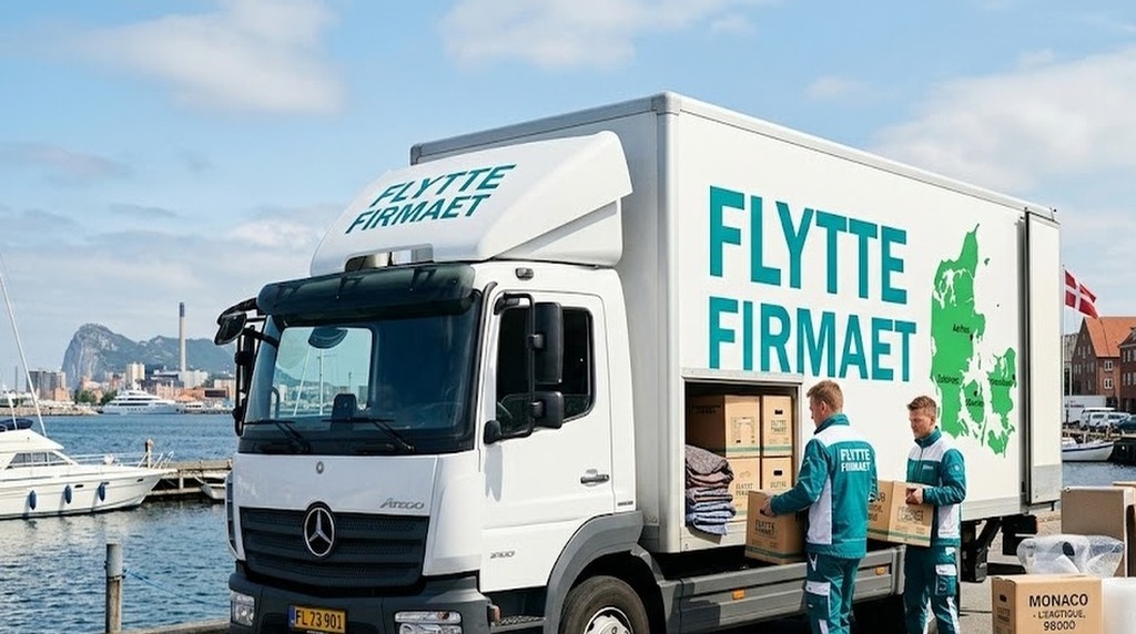 Flyttefirmaet cover flytning til Monaco