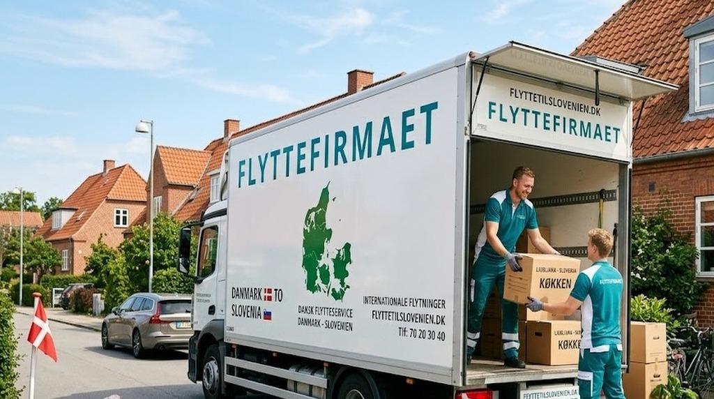 Flyttefirmaet cover flytning til slovenien