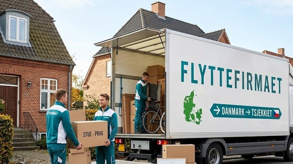 Flyttefirmaet cover Flytning til Tjekkiet