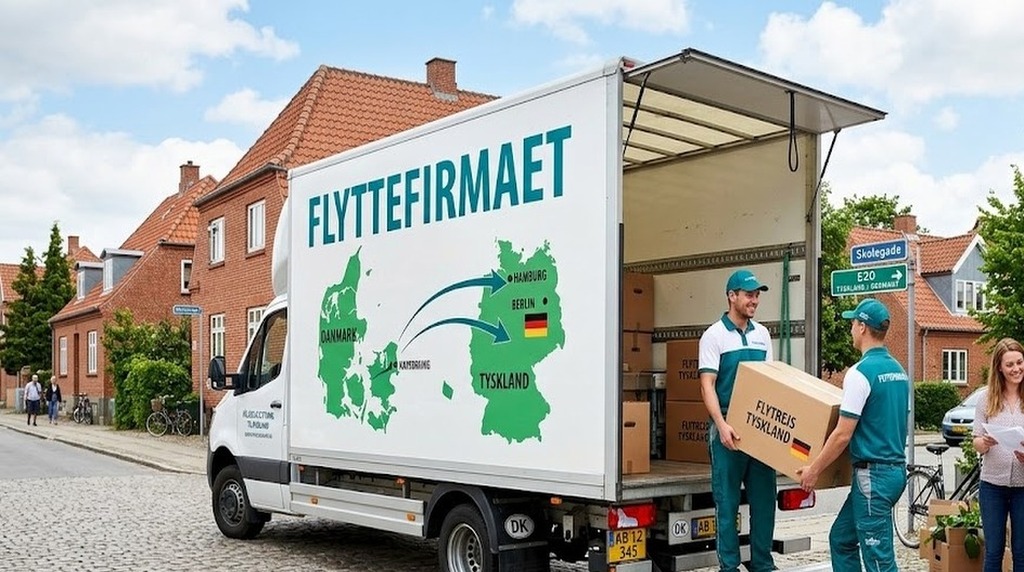 Flyttefirmaet cover flytning tyskland