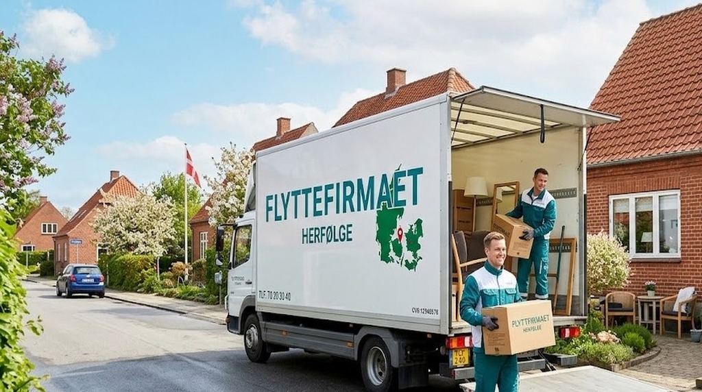 Flyttefirmaet cover herfølge