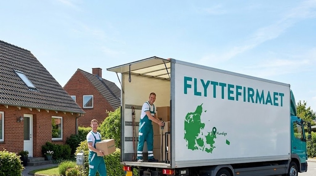 Flyttefirmaet cover hundige