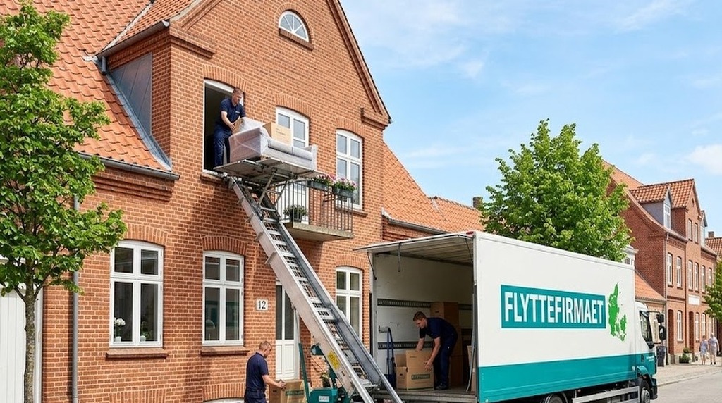 Flyttefirmaet cover møbellift