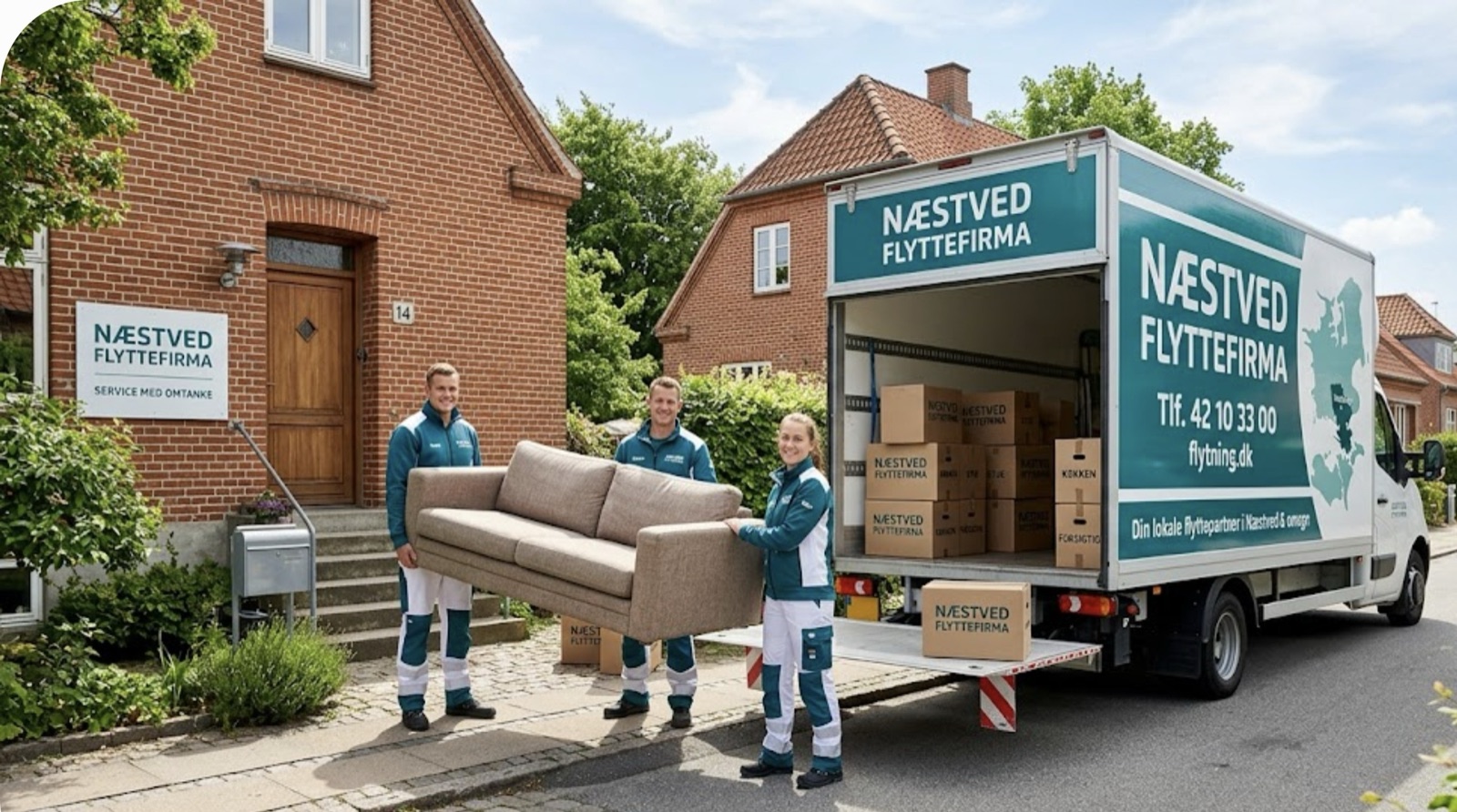 Flyttefirmaet cover næstved