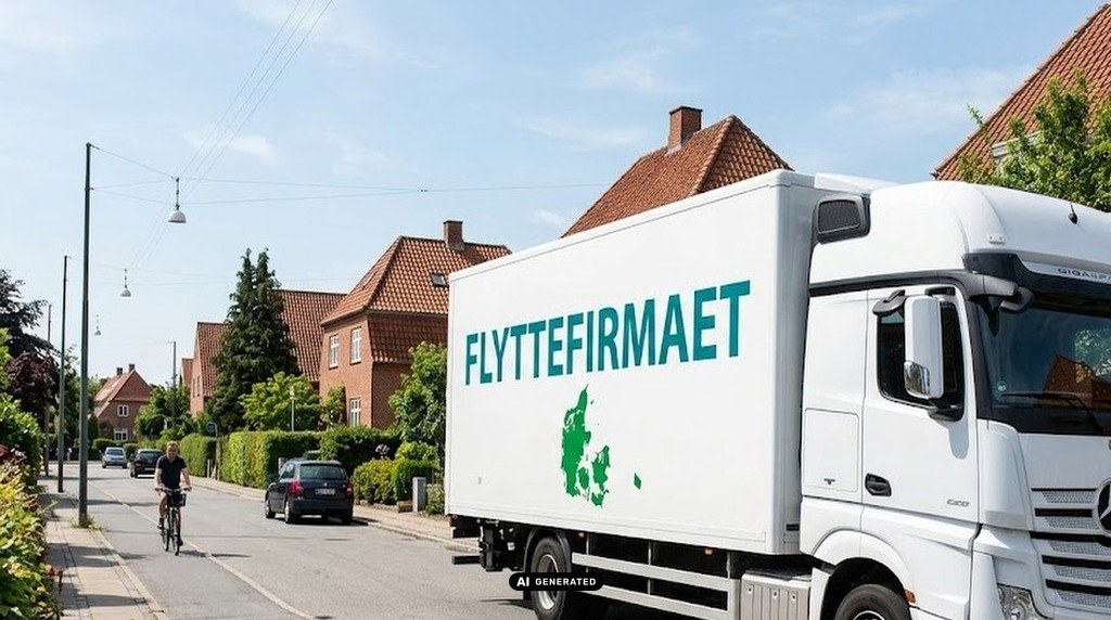 flyttebil klar til transport