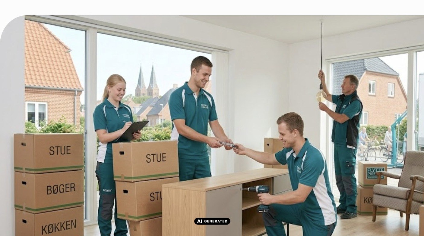 handymandservice under flytning