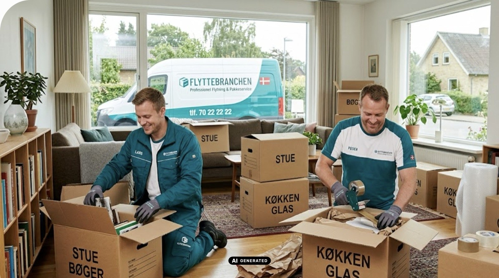 nedpakning & udpakning