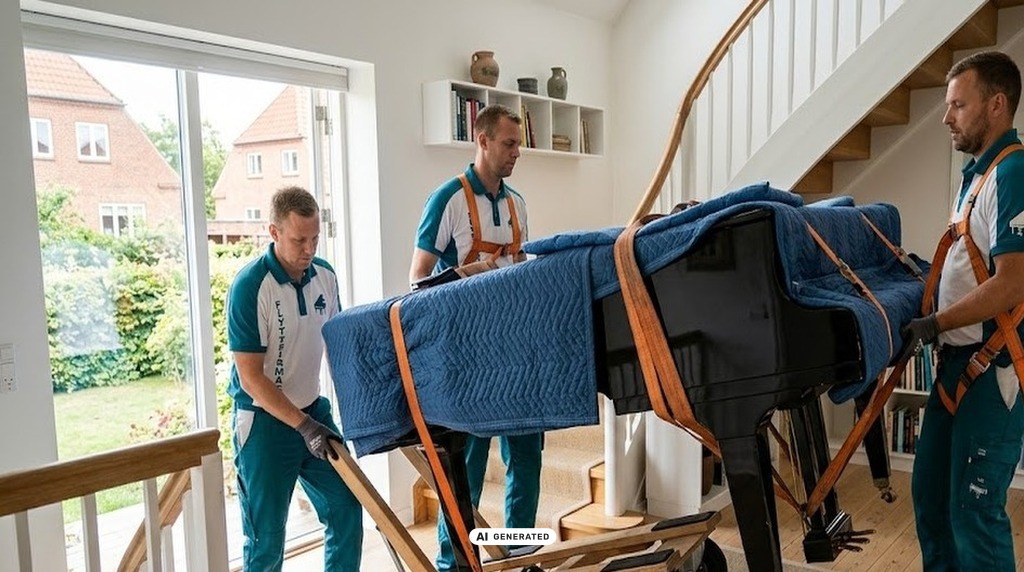 Over 20 års erfaring med Piano flytning